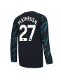 Manchester City Matheus Nunes #27 Replika Tredje Kläder 2023-24 Långärmad